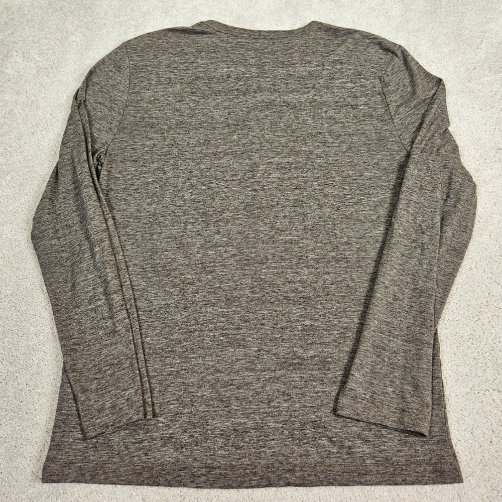 Banana Republic Vintage Tee Men's M Breathable Linen Blend‎ Gorp Normcore Henley - Picture 5 of 6